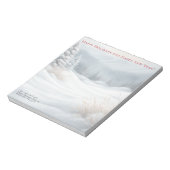 besneeuwd landschap notitieblok (Gedraaid)