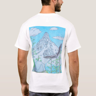 Besneeuwde Berg & Adelaar T-shirt