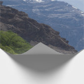 Besneeuwde bergen van Lone Pine Cadeaupapier (Hoek)