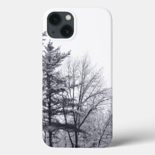 Besneeuwde Bomen: Verticaal iPhone 13 Hoesje