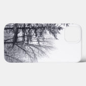 Besneeuwde Bomen: Verticaal Case-Mate iPhone Case (Achterkant (horizontaal))