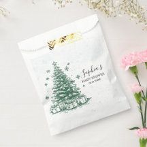 Besneeuwde Kerstboom Baby Shower
