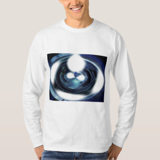Besneeuwde winterperiode met sfeervolle geesten t-shirt