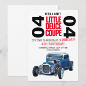 BESOIN 4 VITESSE Deuce Coupe voiture Invitation an (Devant / Derrière)