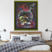 Besoin de ne pas souffrir seul - Canevas d'art de  (Insitu(Chambre))