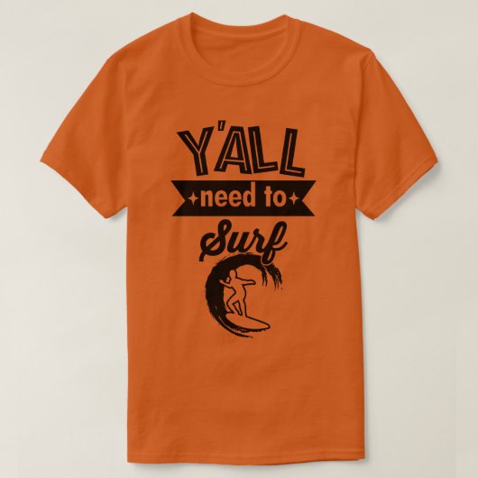 Besoin de Surf Cool Summer Beach Slogan TShirt 1 (Design devant)