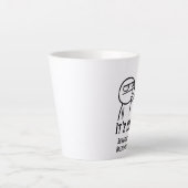 Besoin d'une pause Latte Mug (Devant)