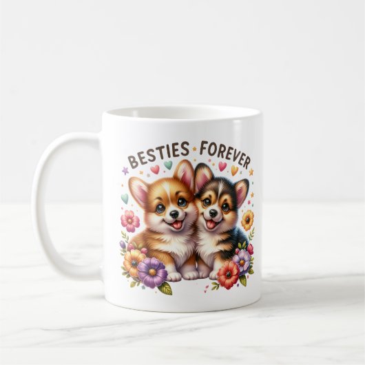 Besoin pour Corgi Pup Mug (Gauche)