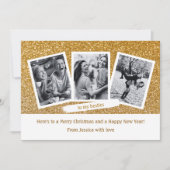 Besoins modernes Modèle photo Gold Joyeux Noël (Devant)