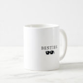 Besoins/Objectifs du meilleur ami" Café Mug (Devant droit)