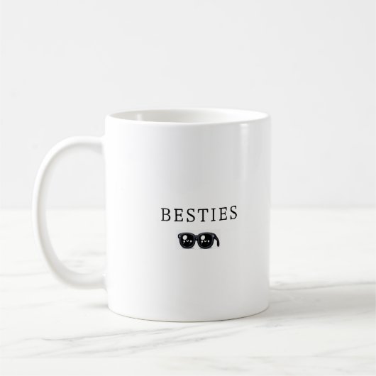 Besoins/Objectifs du meilleur ami" Café Mug (Gauche)