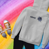 Besoins spéciaux style kawaii renard bleu