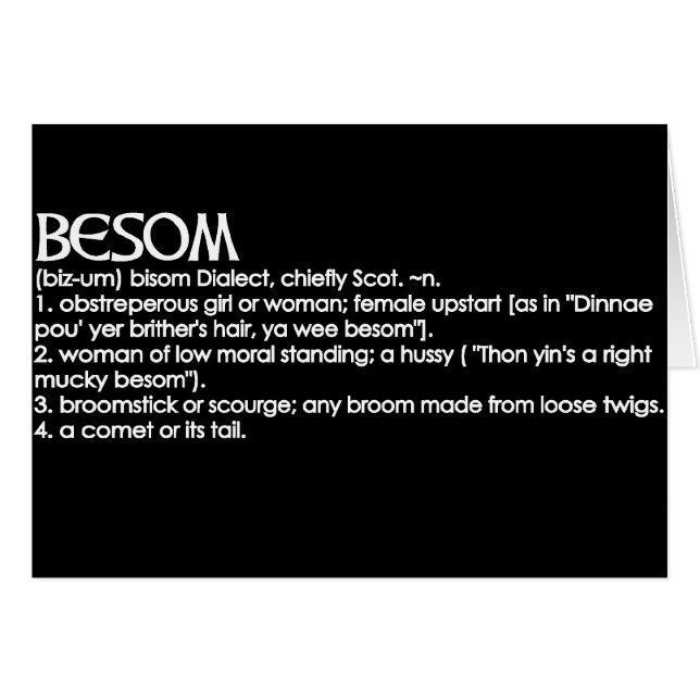 Besom (Voorkant Horizontaal)