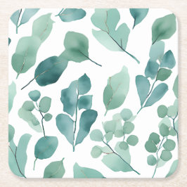 Besonderes design vierkante kartonnen onderzetter