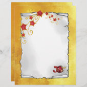 Besonderet Weihnachts Briefbogen Briefhoofd (Voorkant / Achterkant)