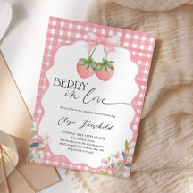 Besotted met Aardbei Bruiloftsfeest