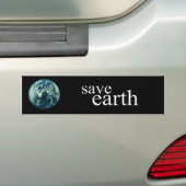 BESPAAR AARDE BUMPERSTICKER (Op auto)