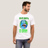BESPAAR AARDE T-SHIRT (Voorkant volledig)