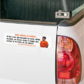 Bespaar Cristian Fernandez-bumpersticker Bumpersticker (Op Truck)
