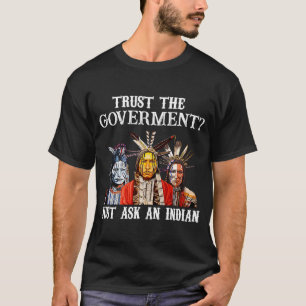 Bespaar dat je de regering kunt vertrouwen, vraag  t-shirt