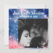 *~* BESPAAR DATUM PHOTO AR6 Weddenschap Website QR Save The Date (Voorkant)