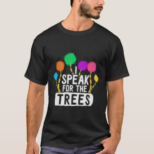Bespaar de aarde voor de bomen Inspirerend H T-shirt