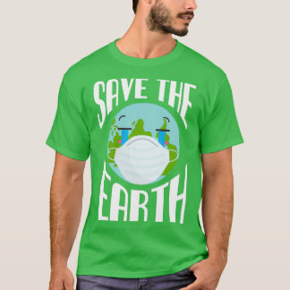 Bespaar de aardewijde klimaatsverandering t-shirt