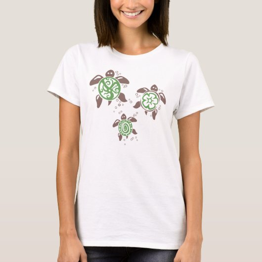 Bespaar de bedreigde schildpadden t-shirt (Voorkant)