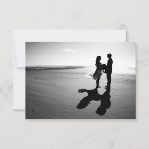 BESPAAR DE DATUM ROMANTISCHE WEDINGSKAART SAVE THE DATE