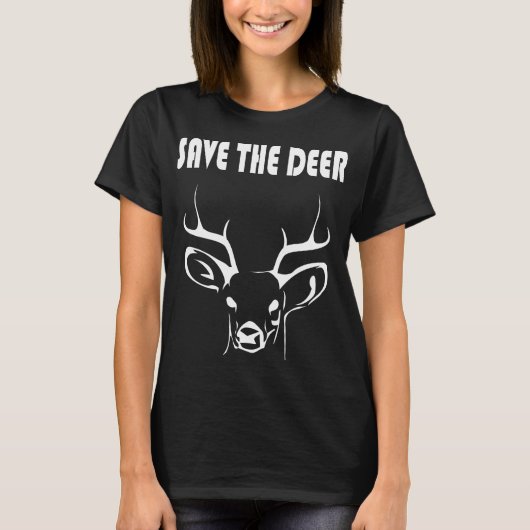 BESPAAR DE DEER T-SHIRT (Voorkant)