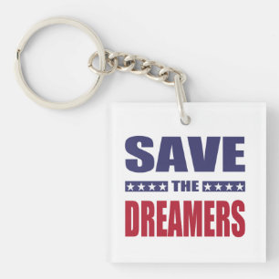 Bespaar de dromers sleutelhanger
