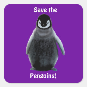 BESPAAR DE PENGUINES Wildlife Support Stickers