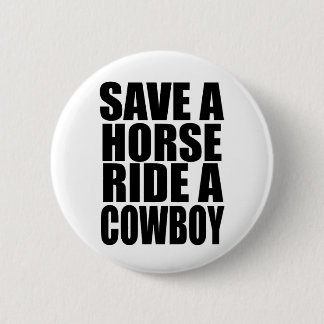 BESPAAR EEN HORSE RIDE EEN KWEEK RONDE BUTTON 5,7 CM
