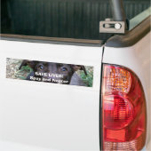 BESPAAR LEVEN!Spay en Neuter Bumpersticker (Op Truck)