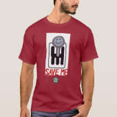 BESPAAR ME - Handmatige verzending T-shirt (Voorkant)