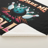 Bespaar me Im op een Roll - Bowling Sherpa Deken (3/4)