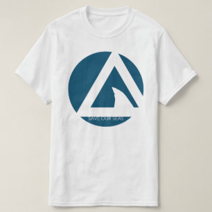 bespaar onze zeeen driehoeken t-shirt