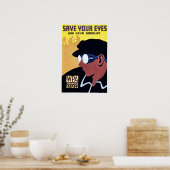 BESPAAR UW OGEN Gebruik uw oude Illinois WPA Poster (Keuken)