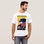 BESPAAR UW OGEN Gebruik uw oude Illinois WPA T-shirt (Voorkant volledig)
