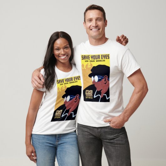 BESPAAR UW OGEN Gebruik uw oude Illinois WPA T-shirt (Unisex)