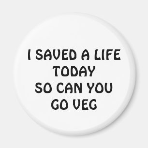 BESPAAR VANDAAG EEN LEVEN MAGNET MAGNEET