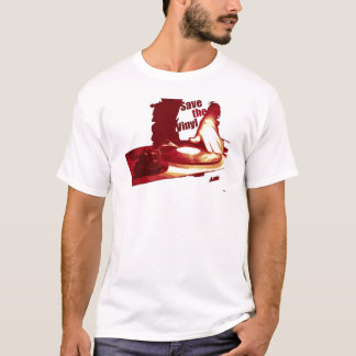 bespaar vinyl t-shirt