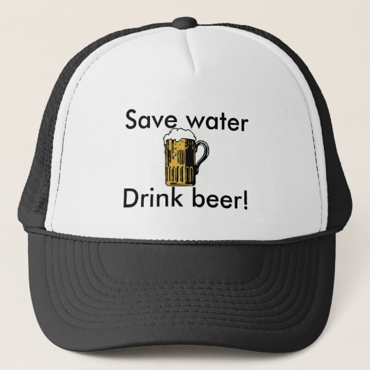 Bespaar water, Drink bier! pet (Voorkant)