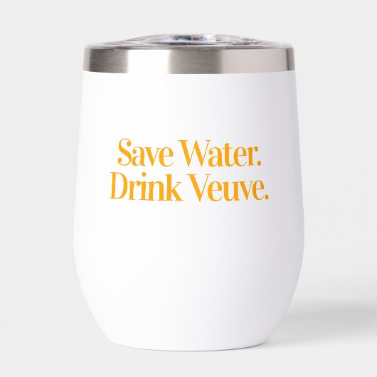 Bespaar Water Drink Verve (Voorkant)