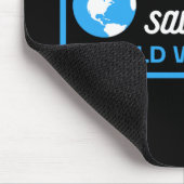 Bespaar water op Wereldwaterdag Muismat (Hoek)