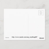 Bespaar waterwinde Drink Briefkaart (Achterkant)