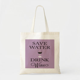 Bespaar waterwinde Drink Tote Bag