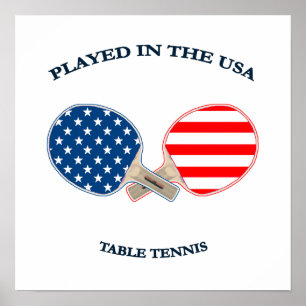 Bespeeld in VS Tennis Poster