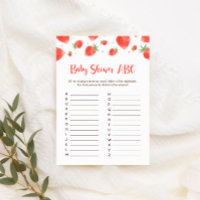 Bespeurzoete baby shower spellen Baby shower ABC k