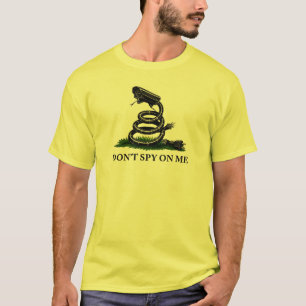 Bespioneer me niet t-shirt